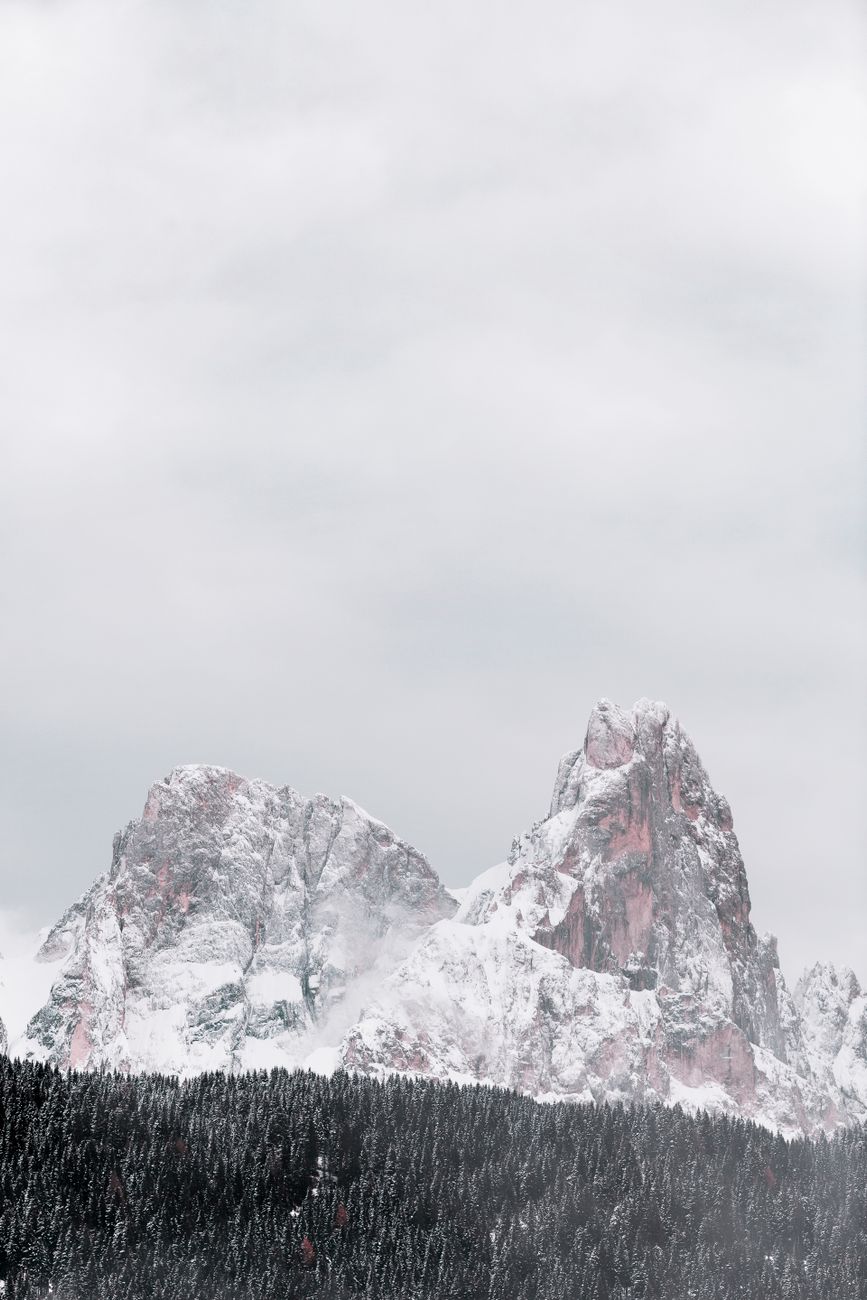 Stunning snowy mountain peaks reflecting professional heights and pristine execution
