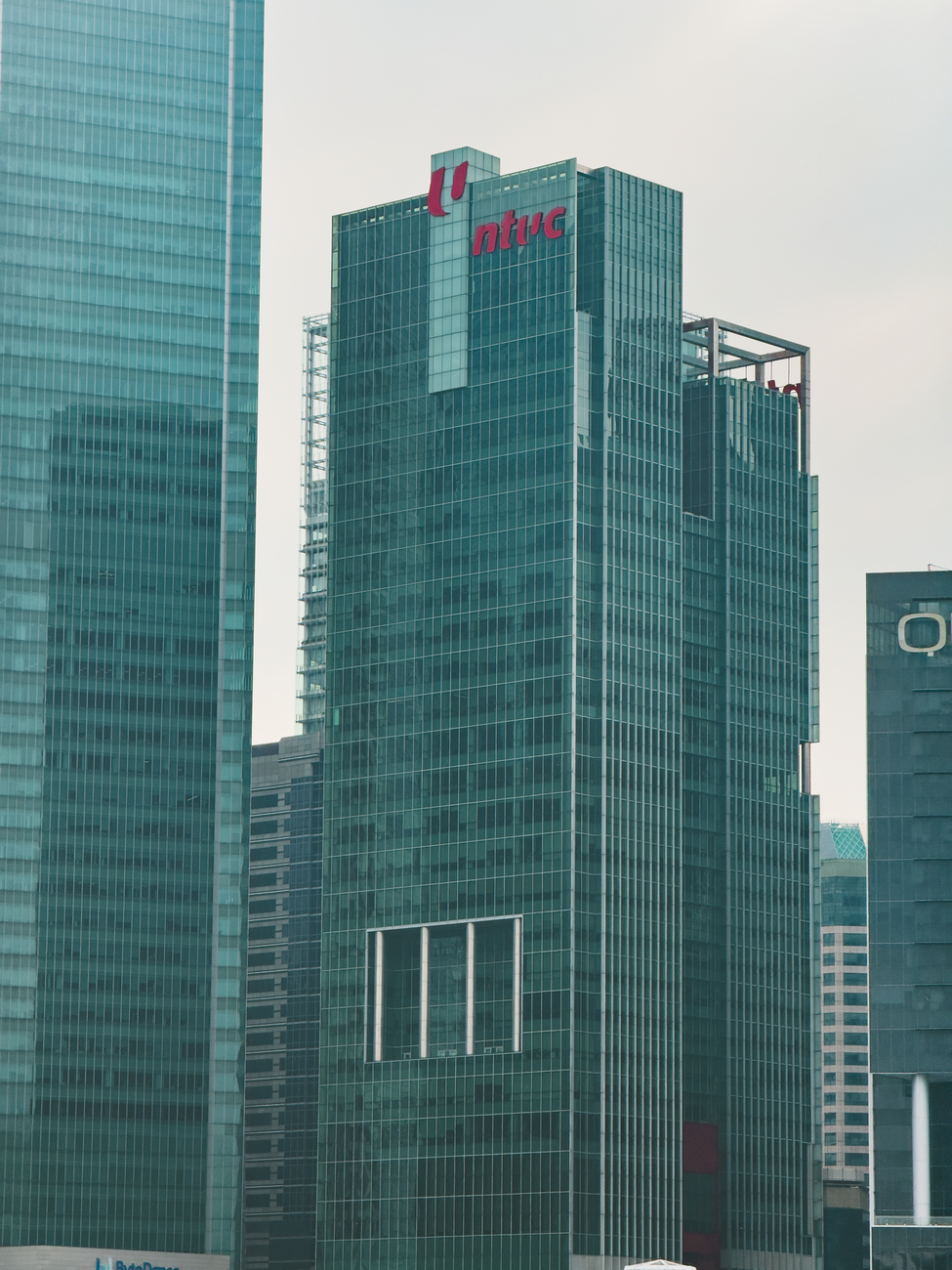 Singapore financial skyline representing enterprise scale